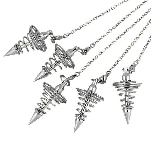 Professional Grade Metal Dowsing Pendulum Divination Dower Reiki HealingPendulum - Picture 5 of 15